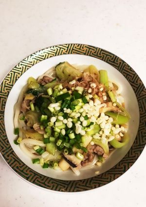 簡単肉うどん-レシピのメイン写真