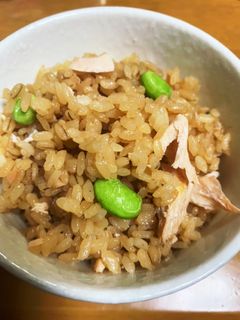 簡単!鮭の炊き込みごはん-レシピのメイン写真