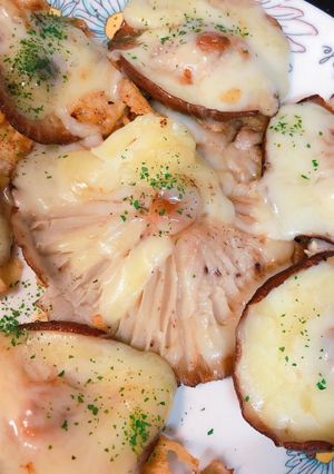 椎茸チーズ焼き-レシピのメイン写真