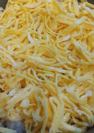 錦糸卵をフライパンで綺麗に作ろう♪-レシピのメイン写真