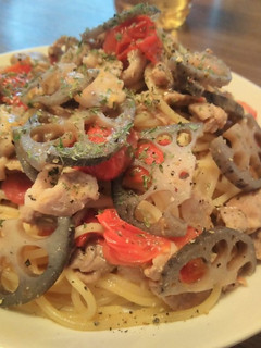 豚肉と野菜の白だしオイルパスタ-レシピのメイン写真