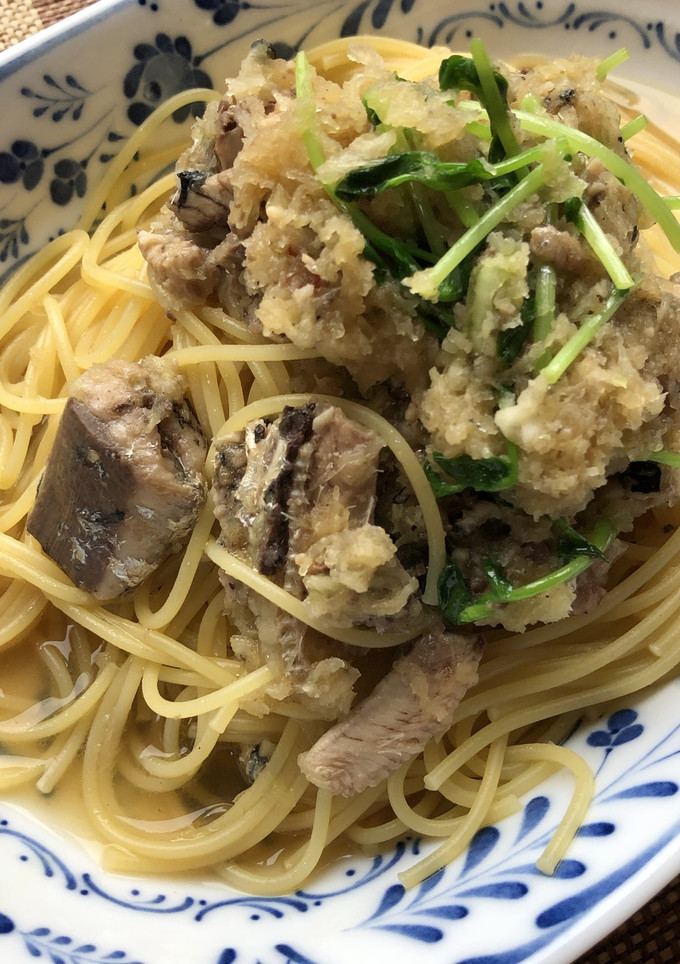 イワシの缶詰の和風おろしパスタ-レシピのメイン写真