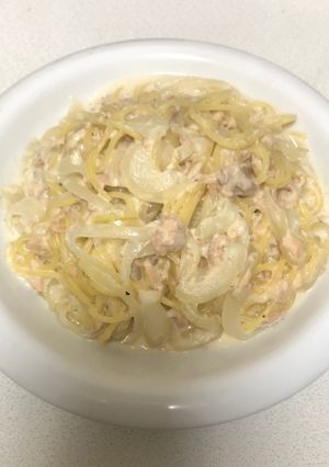 ツナクリームパスタ-レシピのメイン写真