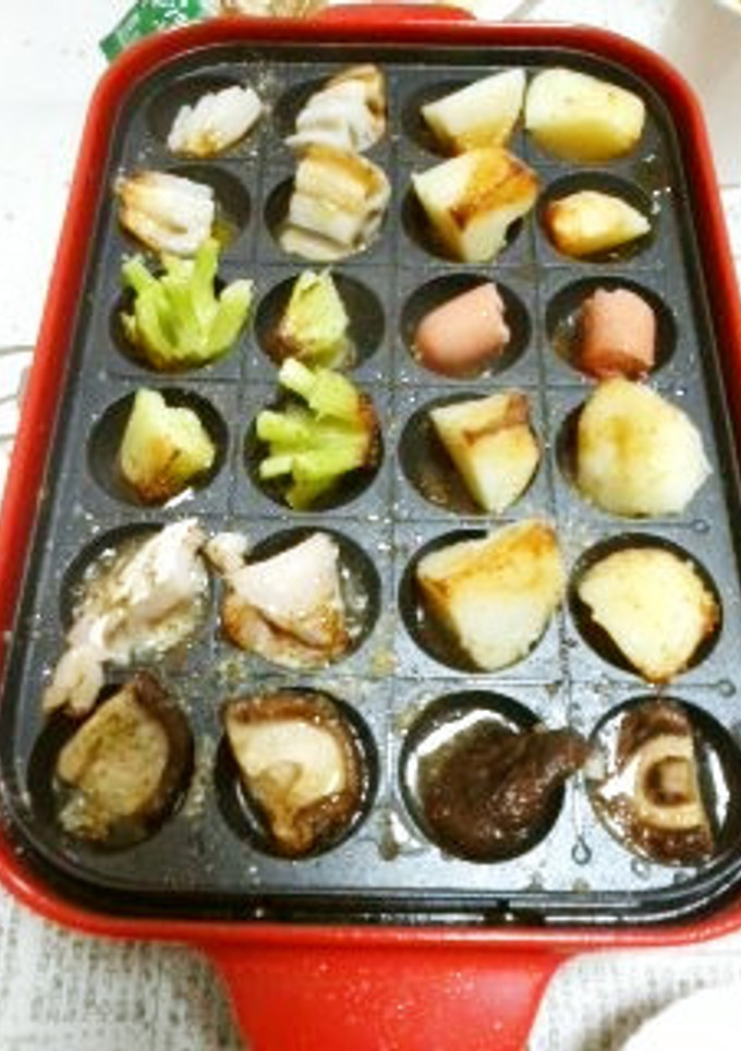 たこ焼き器のアヒージョ☆-レシピのメイン写真