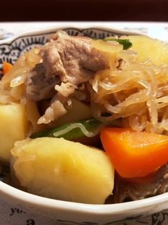 しらたきたっぷり肉じゃが-レシピのメイン写真