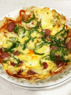餃子の皮ピザ-レシピのメイン写真