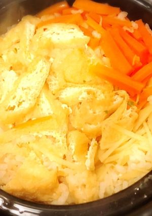 土鍋で！簡単味付け！生姜の炊き込みご飯-レシピのメイン写真