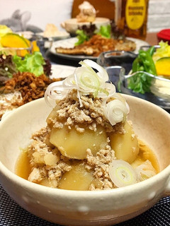 じゃがいもの鶏そぼろ煮-レシピのメイン写真