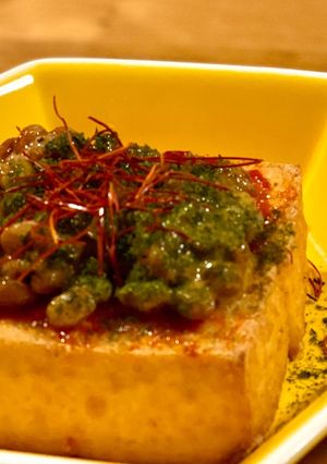 超時短！ピリ甘辛＊納豆厚揚げステーキ-レシピのメイン写真