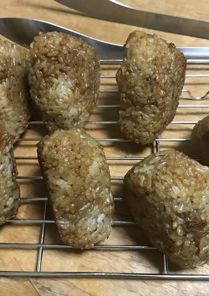 【漫画飯】堀北家特製焼きおにぎり-レシピのメイン写真