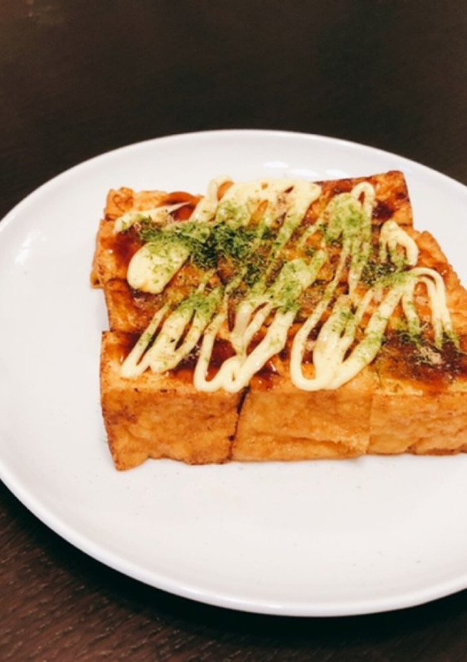 お好み焼き風厚揚げ-レシピのメイン写真