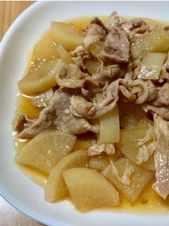 豚肉と大根のうま煮-レシピのメイン写真