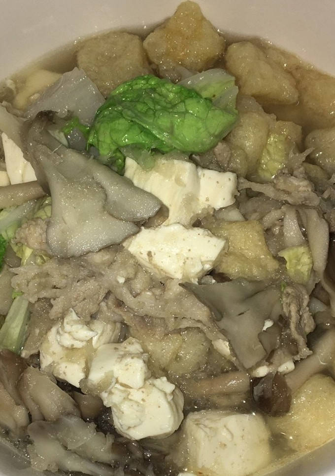 豚バラと茸と白菜のみぞれ煮-レシピのメイン写真