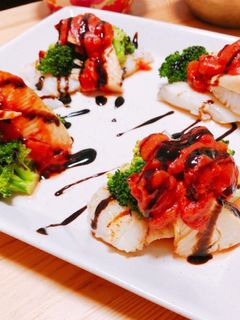 白身魚のムニエル〜春野菜とバルサミコで〜-レシピのメイン写真