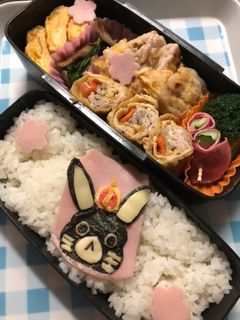 ごちうさ あんこちゃんキャラ弁-レシピのメイン写真