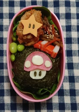 キャラ弁♥️マリオ-レシピのメイン写真