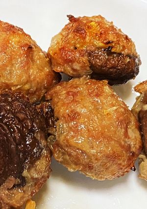 免疫力を高めよう②椎茸の焼きシュウマイ-レシピのメイン写真