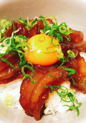 【簡単】漬けエビ丼-レシピのメイン写真