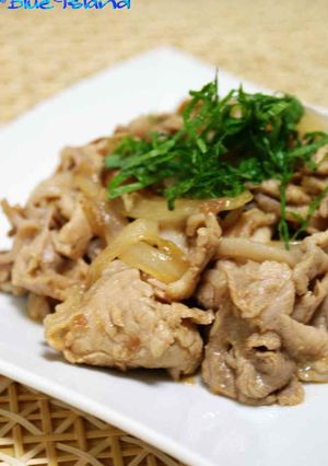 さっぱり美味しい*豚の梅しょうが焼き*-レシピのメイン写真