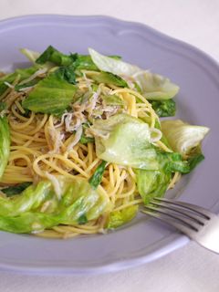 しらすとレタスの和風パスタ-レシピのメイン写真