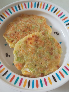 栄養満点 納豆とお野菜たっぷりお好み焼き-レシピのメイン写真
