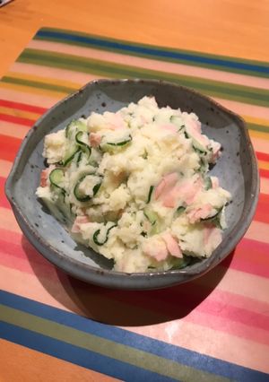 お弁当副菜に！簡単ポテトサラダ-レシピのメイン写真