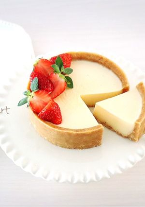 焼かないから簡単♡なめらかプリンタルト-レシピのメイン写真