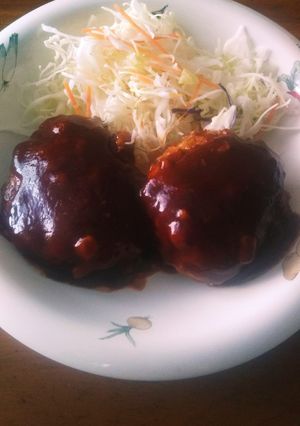 子供も大人も大好きなハンバーグ(^◇^)-レシピのメイン写真