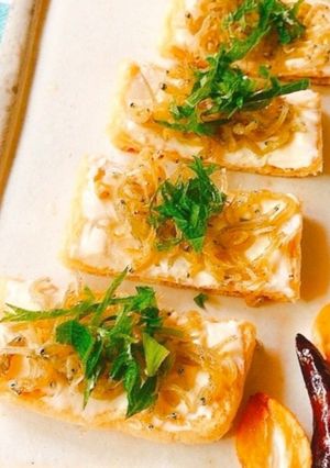 じゃこと油揚げの香味おつまみ♪-レシピのメイン写真