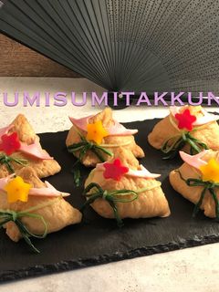 簡単♪子供の日に兜稲荷☆-レシピのメイン写真
