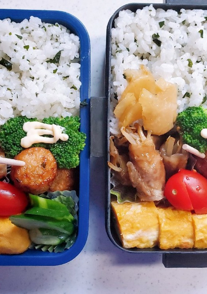 ☆高校生娘と中学生息子の弁当☆216-レシピのメイン写真