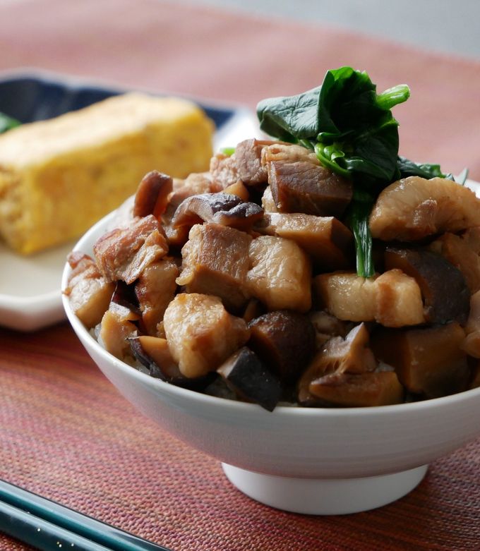 角煮より時短の角煮丼：ルーロー飯(魯肉飯-レシピのメイン写真