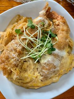 あまったエビフライで海老カツ丼!-レシピのメイン写真