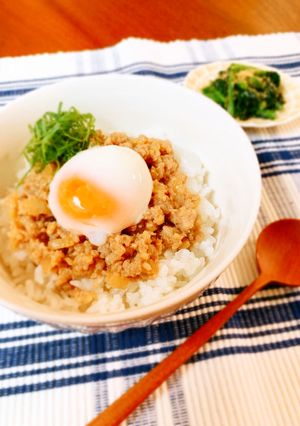 レンジで簡単★しっとり甘辛そぼろ-レシピのメイン写真