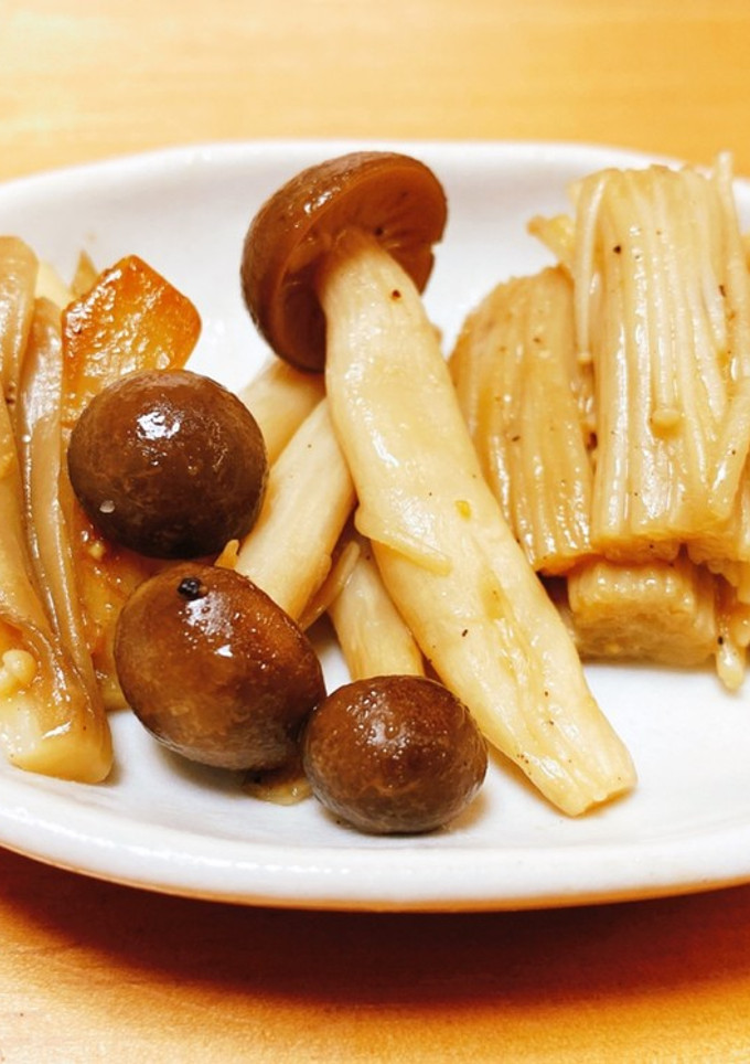 きのこのバターしょうゆ炒め-レシピのメイン写真