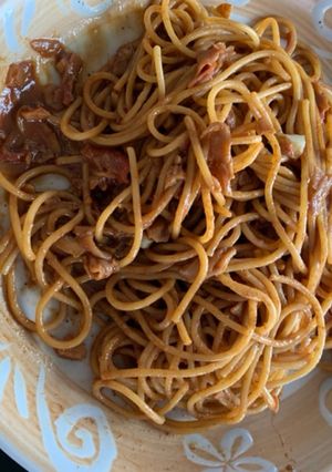カニカマの和風パスタ-レシピのメイン写真