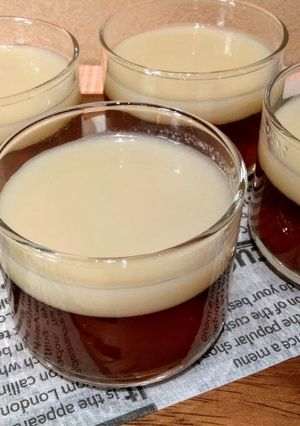 甘酒ONウーロン茶ゼリー-レシピのメイン写真