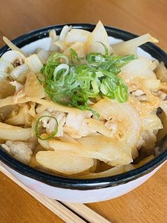 簡単!冷凍ゴボウの豚丼-レシピのメイン写真