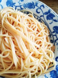 麺を茹でるだけ!簡単明太子パスタ-レシピのメイン写真
