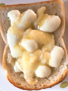 かんたんはちみつチーズトースト-レシピのメイン写真