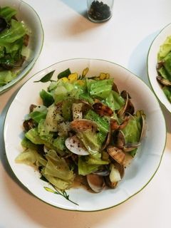 我が家のあさりキャベツ-レシピのメイン写真
