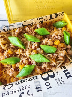 ピリ辛そぼろ焼きそば-レシピのメイン写真