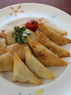 ポテチーの三角春巻き-レシピのメイン写真