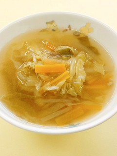 保育園給食★春キャベツのスープ-レシピのメイン写真