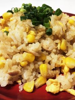 ツナマヨコーン炒飯-レシピのメイン写真