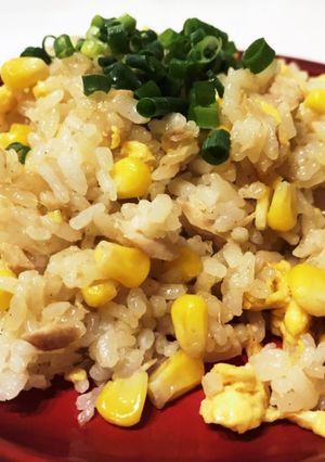 ツナマヨコーン炒飯-レシピのメイン写真
