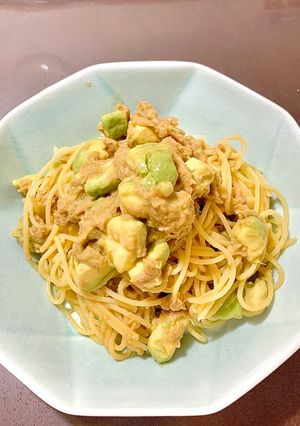 アボカドツナパスタ お店みたいに盛る秘訣-レシピのメイン写真