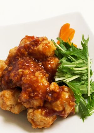 春のメニュー☆たけのこ入り鶏団子-レシピのメイン写真