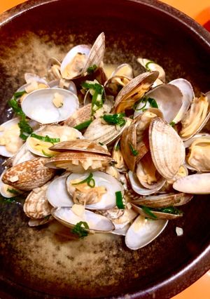 5分でできる!簡単!あさりの酒蒸し -レシピのメイン写真