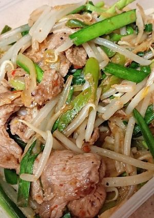 台湾の味！ ちょい辛ラム肉野菜炒め-レシピのメイン写真